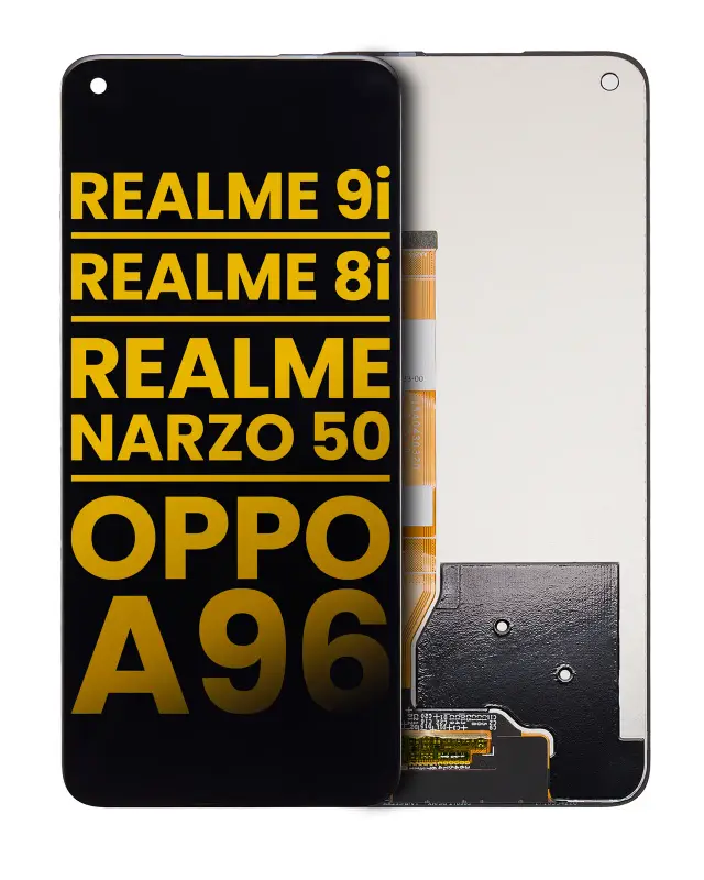 Écran pour Realme 9i / OPPO A96 / K10 (reconditionné, toutes couleurs)