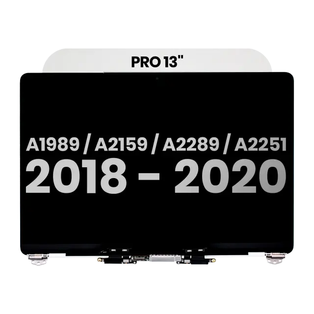 Écran pour Apple MacBook Pro 13" A1989 (2018-2019) / A2159 (2019) / A2289 / A2251 (2020) (origine d'occasion, argent)
