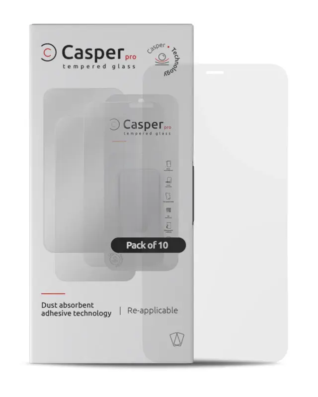 Verre trempé pour Apple iPhone 12 / 12 Pro (lot de 10, Matte)