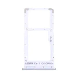 Tiroir Sim Premium Xiaomi Redmi Note 10 5G/Poco M3 Pro 5G Argent Chrome