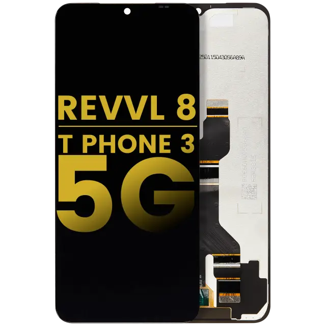 Écran LCD sans châssis pour T Phone T-Mobile Revvl 8 / T Phone 3 5G (reconditionné, toutes couleurs)