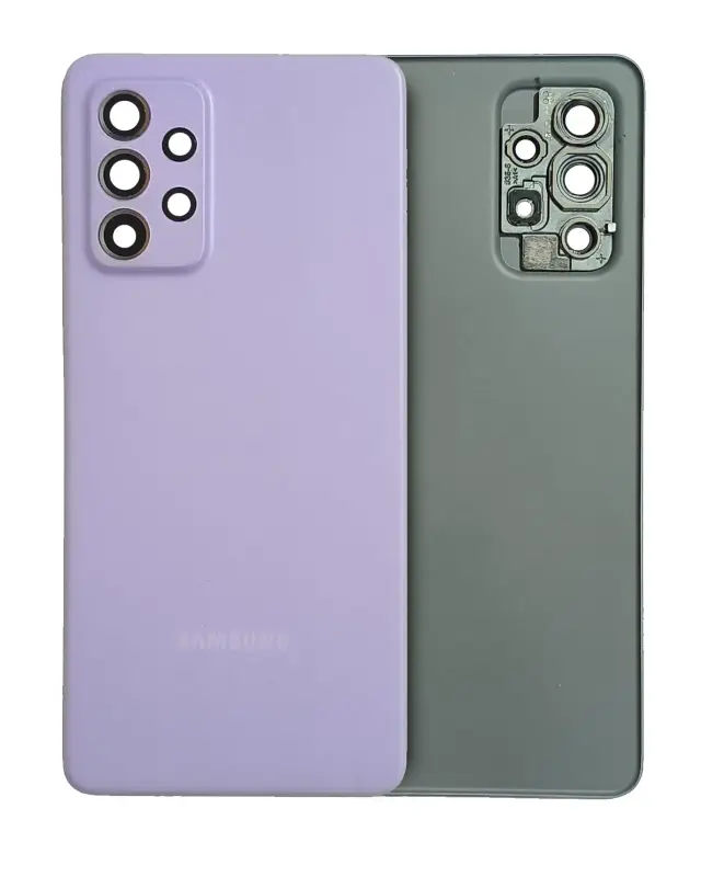 Vitre arrière pour Samsung Galaxy A52s (A528 / 2021) (pack service origine, Awesome Violet)