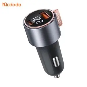 Chargeur Voiture Allume-Cigare Mcdodo CC-3690 Double ports 75W avec Affichage Numérique