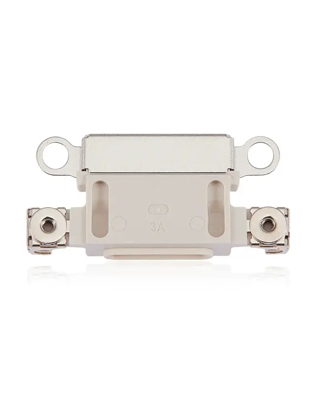 Connecteur de charge nu à souder pour Apple iPhone 14 / 14 Plus (lumière stellaire, lot de 10)