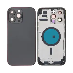 Coque de Réparation Apple iPhone 14 Pro Max (Without Parts) Noir Sidéral