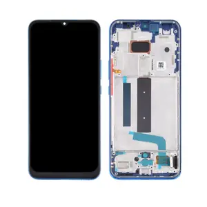Écran Tactile avec Châssis Xiaomi Mi 10 Lite 5G Bleu Boréal