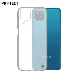 Pack de 10 Coques Silicone PROTECT pour Samsung Galaxy A12 Nacho A127 Bulk Transparent
