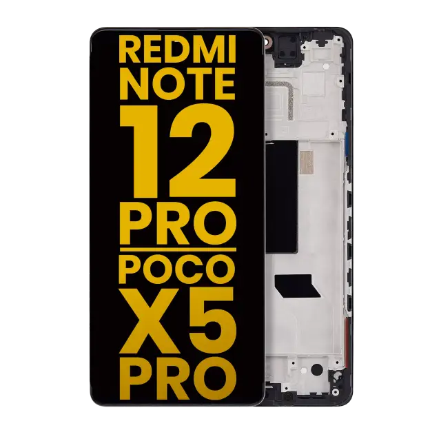 Écran pour Xiaomi Redmi Note 12 Pro 5G / Redmi Note 12 Pro Speed / Xiaomi Poco X5 Pro (reconditionné, toutes couleurs)