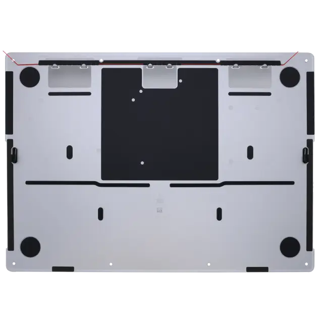 Coque inférieure pour Apple MacBook Pro 14" A3434 (2025) (origine, argent)