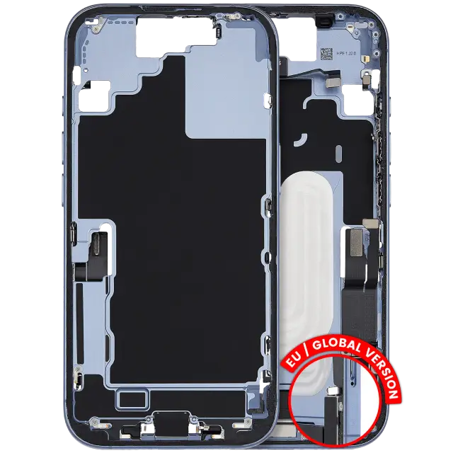 Châssis pour Apple iPhone 17 (version EU, origine d'occasion — grade B, Mist Blue)