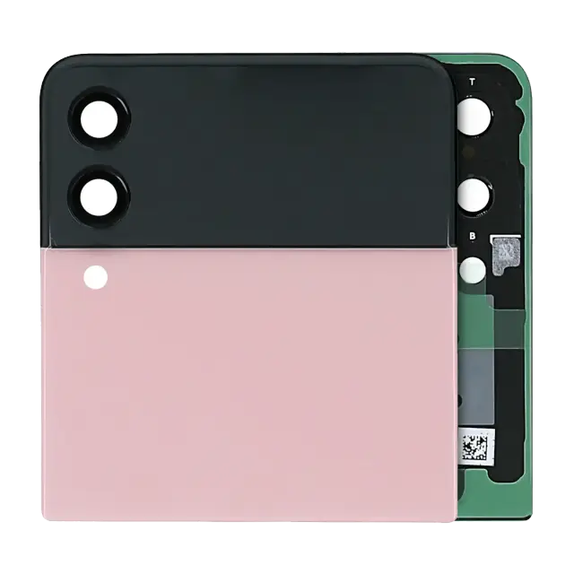 Écran OLED extérieur pour Samsung Galaxy Z Flip 3 5G (pack service origine, rose)