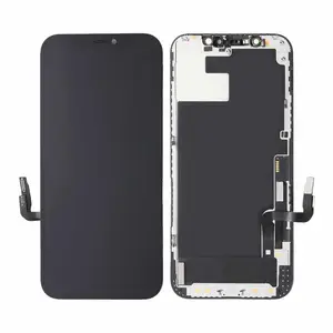 Écran Tactile Incell HD+ Apple iPhone 12/iPhone 12 Pro (IC Removable) Noir