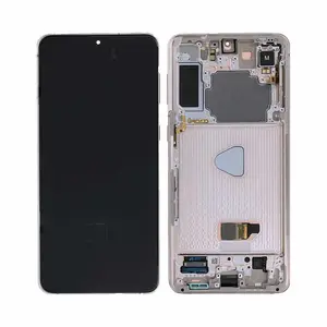 Écran Tactile Soft Oled avec Châssis Samsung Galaxy S21 Plus 5G G996 Or