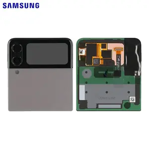 Cache Arrière Original Samsung Galaxy Z Flip 3 5G F711 (Supérieur) GH97-26773G Gris