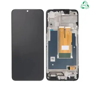 Écran Tactile Original Pulled avec Châssis (PIEC) Realme 9i 5G Noir