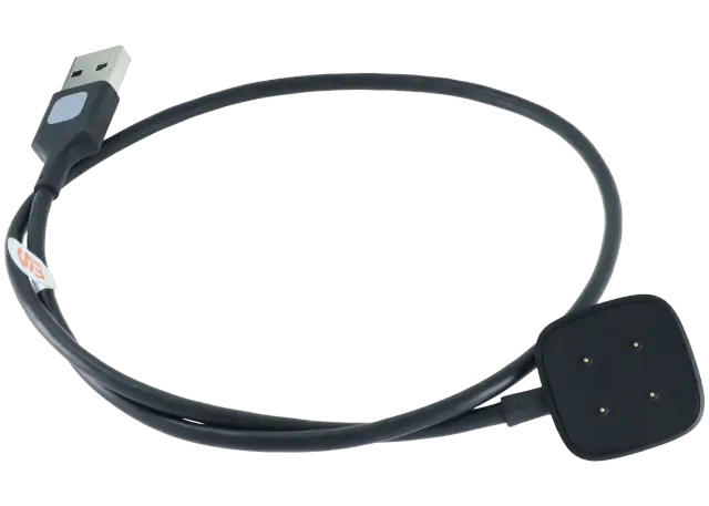 Chargeur magnétique USB-A pour Google Pixel Watch 2 / 3 (1 m, noir) — vue 1