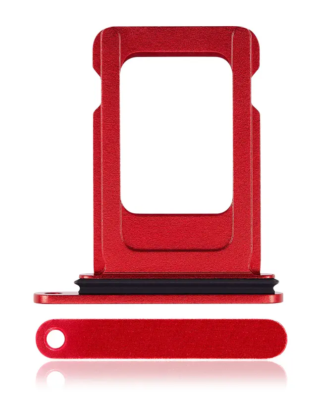 Tiroir simple SIM pour Apple iPhone 14 / 14 Plus (rouge)
