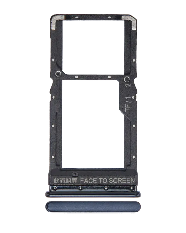 Tiroir SIM pour Xiaomi Redmi Poco X3 / X3 Pro (noir fantôme)
