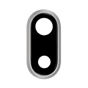Support Lentille Apple iPhone 8 Plus Argent