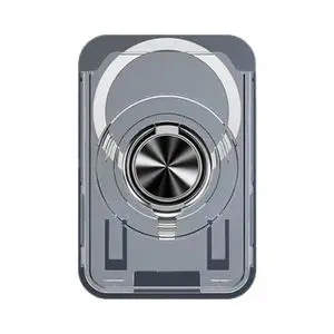 Porte-Cartes MagSafe avec Support Anneau Transparent