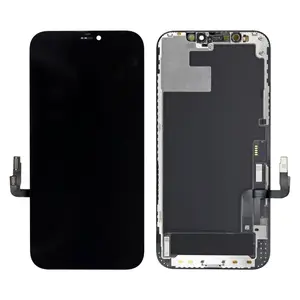 Écran Tactile Hard Oled Apple iPhone 12/iPhone 12 Pro (IC Removable) Noir