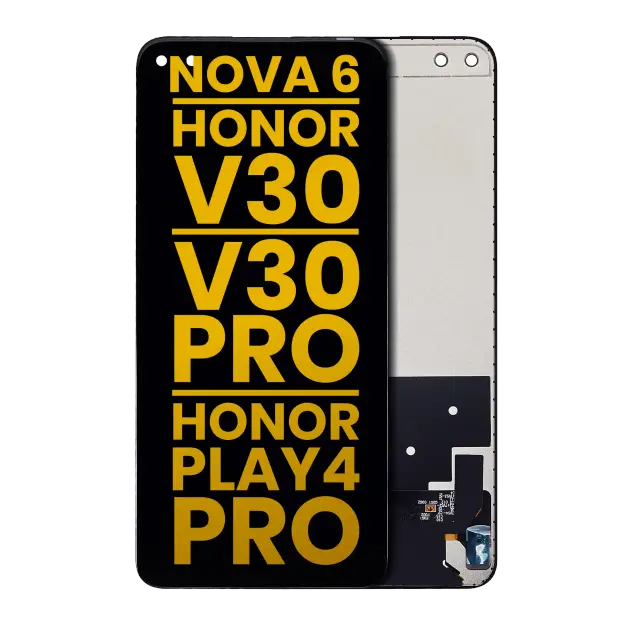 Écran pour Huawei Nova 6 4G / 5G / Honor V30 / V30 Pro / Honor Play4 Pro (reconditionné, toutes couleurs)