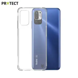 Coque Silicone Renforcée PROTECT pour Xiaomi Redmi Note 10 5G Transparent