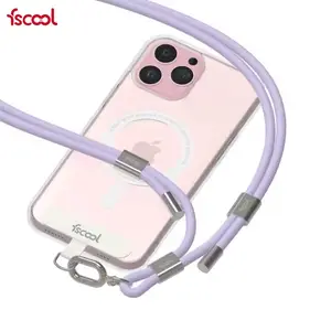 Tour de Cou Universel pour Smartphone fscool PL2 (1.5m) Violet