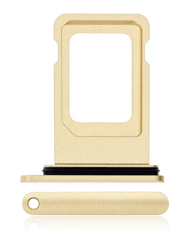 Tiroir simple SIM pour Apple iPhone XR (jaune)