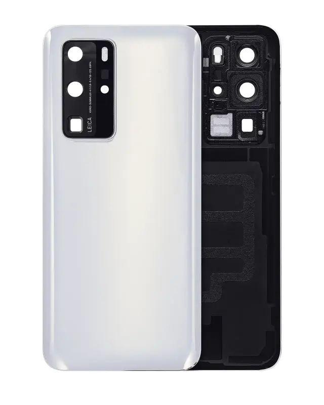Vitre arrière pour Huawei P40 Pro (Ice White)