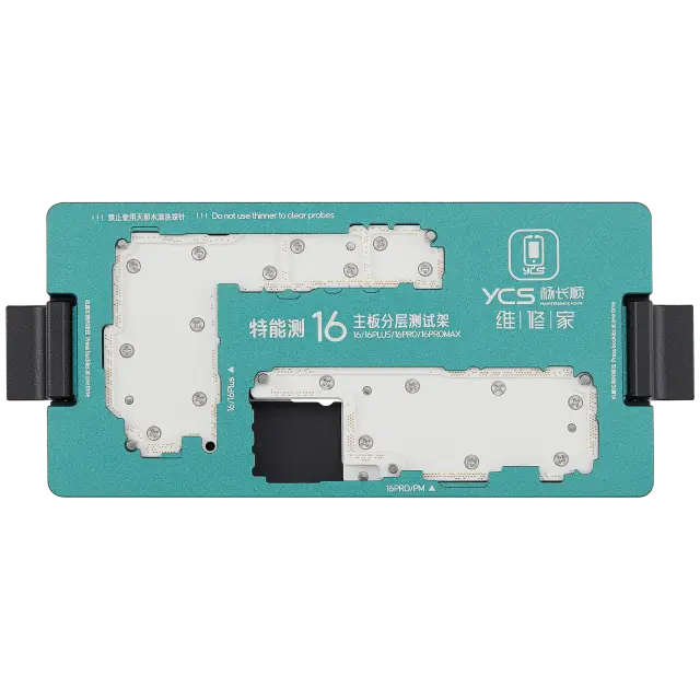 Support de test de carte mère YCS iSocket 4-en-1 pour iPhone 16 / 16 Plus / 16 Pro / 16 Pro Max