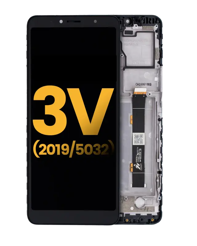 Écran pour Alcatel 3V (5032 / 2019) (reconditionné, Elegant Black)