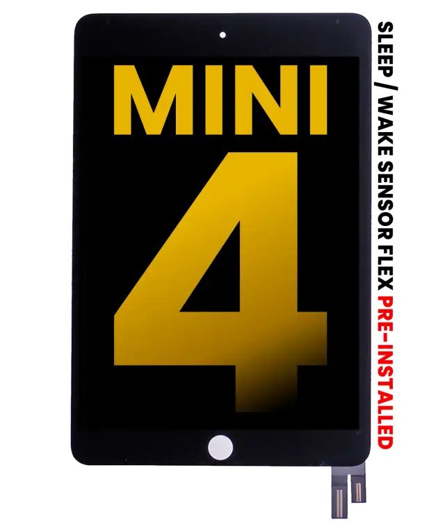 Écran LCD avec vitre tactile pour Apple iPad Mini 4 (reconditionné, noir)
