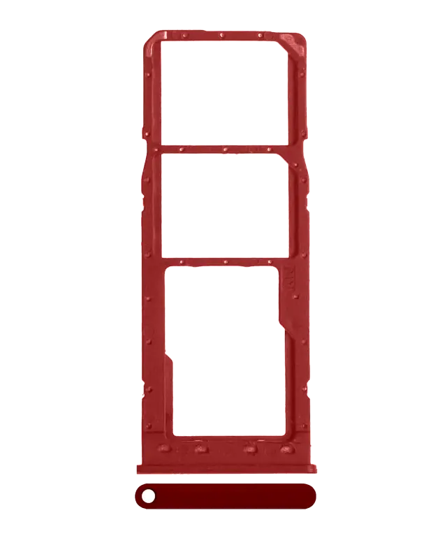 Tiroir SIM pour Samsung Galaxy A10 (A105 / 2019) (rouge)