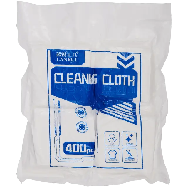 Chiffons de nettoyage microfibre LANRUI (lot de 400)