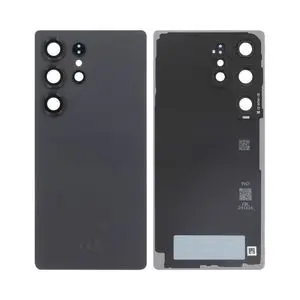 Cache Arrière Premium Samsung Galaxy S25 Ultra S938 Noir Absolu Titane