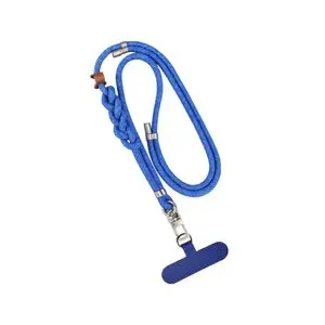 Tour de Cou Universel pour Smartphone Tressé IFL-10 Bleu