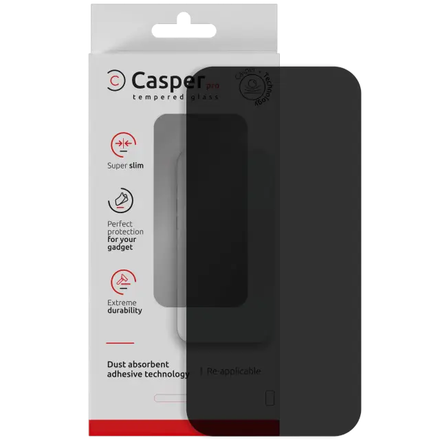Verre trempé pour iPhone Air (blister, Privacy) — réf. 107282215132