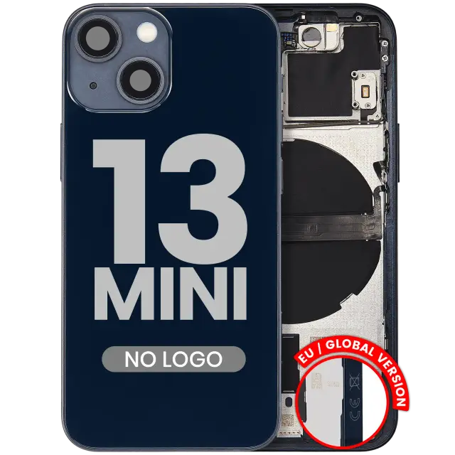 Châssis pour Apple iPhone 13 Mini (version EU, compatible premium, minuit)