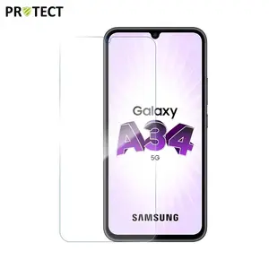 Verre Trempé Classique PROTECT pour Samsung Galaxy A34 5G A346 Transparent