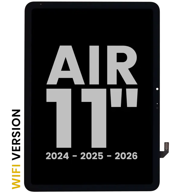 Écran pour Apple iPad Air 11" (2024 / 2025 / 2026) (WiFi uniquement, occasion d'origine, toutes couleurs)