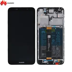 Bloc Écran Complet avec Châssis et Batterie Original Huawei Y5 2018 02351XHU Noir