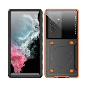 Coque Étanche pour Smartphone Universelle 6.9" Noir