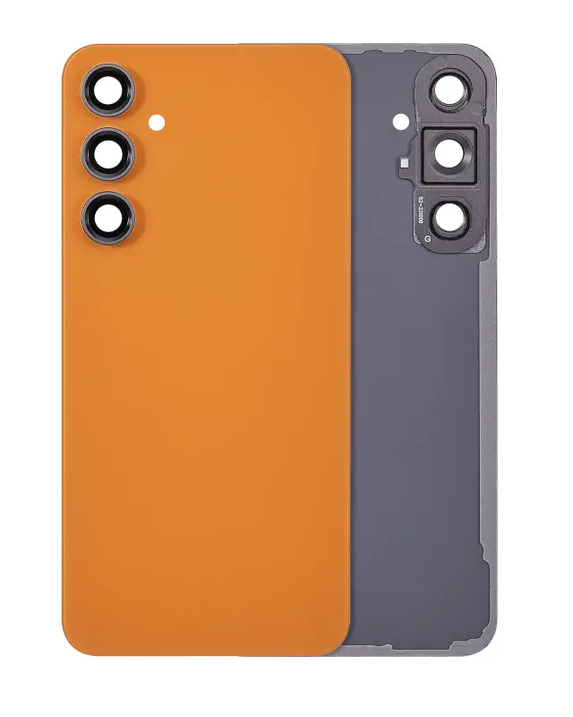 Vitre arrière pour Samsung Galaxy S23 FE 5G (compatible premium, Tangerine)