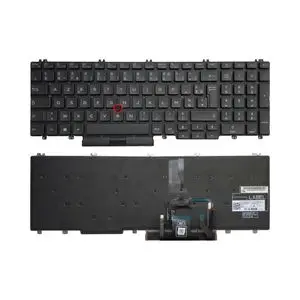 Clavier PC Portable DELL Latitude 5500 5501 5510 5511 AZERTY