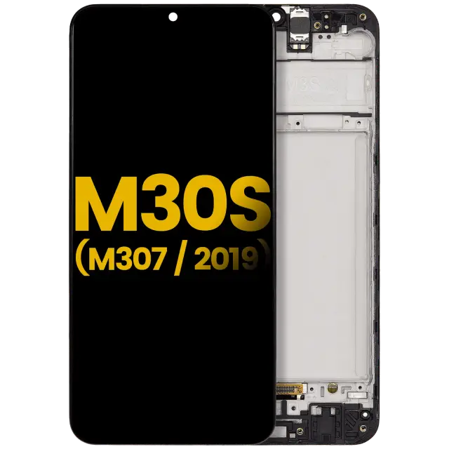 Écran OLED avec châssis pour Samsung Galaxy M30S (M307 / 2019) (reconditionné, toutes couleurs)