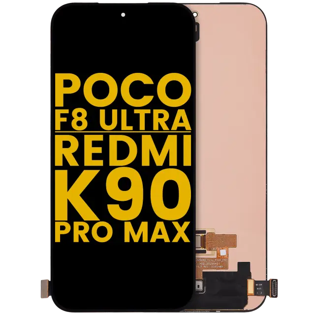 Écran OLED sans châssis pour Xiaomi Poco F8 UItra / Redmi K90 Pro Max (reconditionné, toutes couleurs)