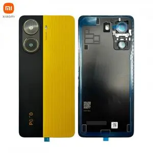 Cache Arrière Original Xiaomi Poco X7 Pro 5G 56002800O1000 Jaune