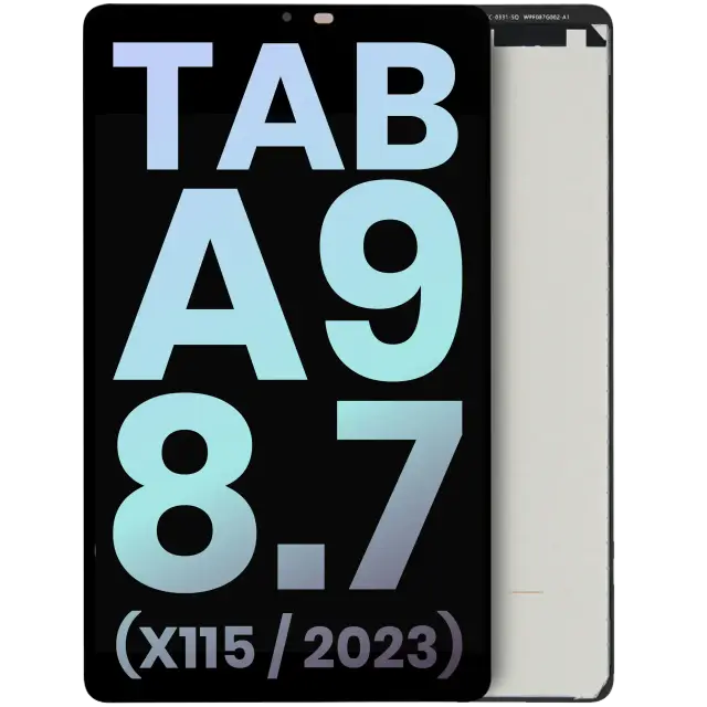 Écran LCD sans châssis pour Samsung Galaxy Tab A9 8.7" (X115 / X110) (2023) (pack service origine, toutes couleurs)