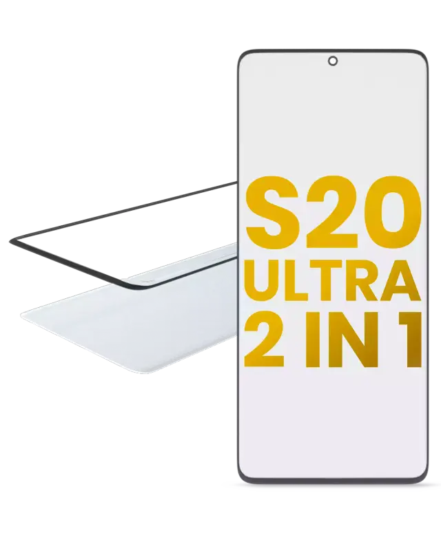 Vitre d’écran avec OCA pour Samsung Galaxy S20 Ultra